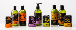 OLIVA 2-in-1 Shampoo & Duschgel mit Olivenöl, Orangenöl & Meersalz 300ml von ABEA